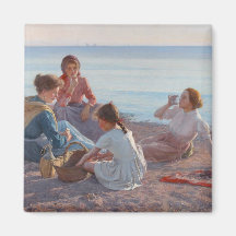 Picnic Snack on the Beach (Italiaanse zeevoelige s