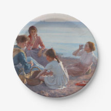 Picnic Snack on the Beach (Italiaanse zeevoelige s