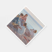 Picnic Snack on the Beach (Italiaanse zeevoelige s Servet (Hoek)