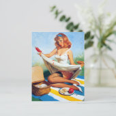 Picnic Spill omhoog Briefkaart (Staand voorkant)