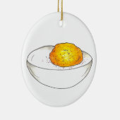 Picnic Style Deviled Pickled Egg Keramisch Ornament (Rechts)