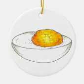 Picnic Style Deviled Pickled Egg Keramisch Ornament (Voorkant)