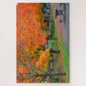 Picnic Table Custom Jigzaag Puzzle Legpuzzel (Verticaal)