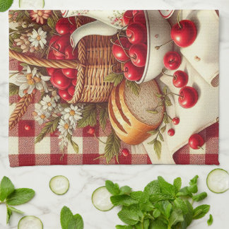 Picnic Table kitchen towel Theedoek