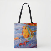 Picnic Table Robin Tote Bag (Voorkant)