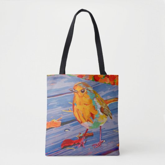 Picnic Table Robin Tote Bag (Voorkant)