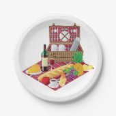 Picnic Time Papieren Bordje (Voorkant)