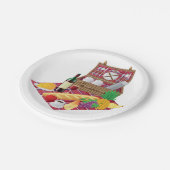 Picnic Time Papieren Bordje (Gekanteld)