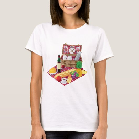 Picnic Time T-shirt (Voorkant)