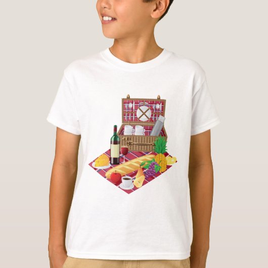 Picnic Time T-shirt (Voorkant)