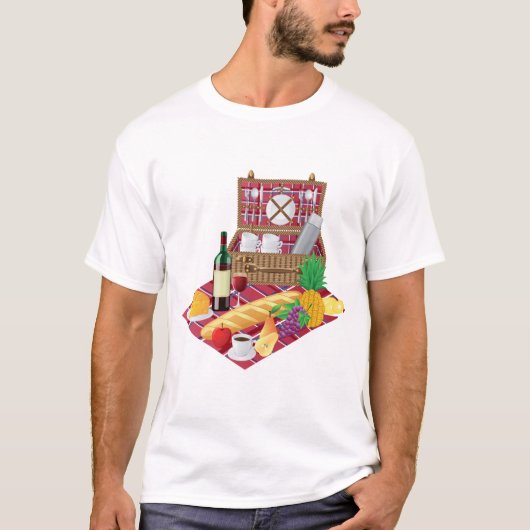 Picnic Time T-shirt (Voorkant)