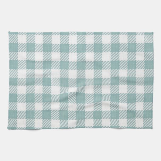 Picnic Traditional Pset Gingham Checkered Pattern Theedoek (Horizontaal)