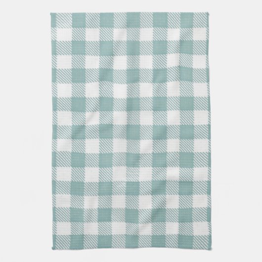 Picnic Traditional Pset Gingham Checkered Pattern Theedoek (Verticaal)