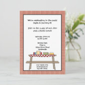 Picnic Uitnodiging (Staand voorkant)