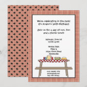 Picnic Uitnodiging (Voorkant / Achterkant)