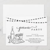 Picnic Uitnodiging (Voorkant / Achterkant)