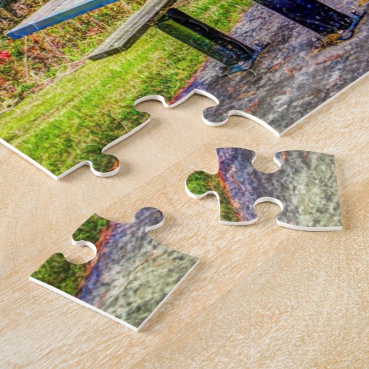 Picnic van de Pond Puzzle Legpuzzel (Zijkant)