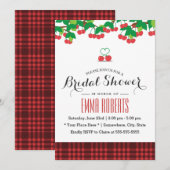 Picnic-Vrijgezellenfeest van zoete kersen Kaart (Voorkant / Achterkant)