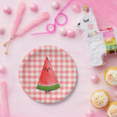 Picnic Watermelon Papieren Bordje (Feest)