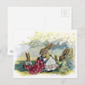 Picnicingkonijnen Briefkaart (Voorkant / Achterkant)