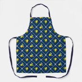 Picnickitroen Mediterraan Patroon Schort (Voorkant)