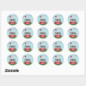Picnisch op 4 juli Stickers van partij (Vel)