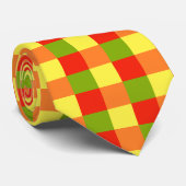 Picnjetijd gecontroleerd stropdas (Opgerold)