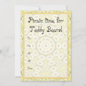 Picnytijd voor Teddy Bears! Kaart (Achterkant)