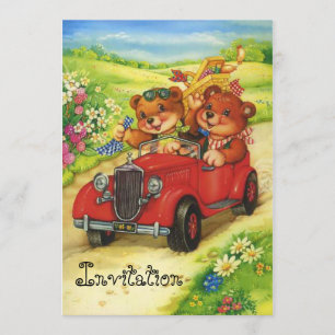 Picnytijd voor Teddy Bears! Kaart