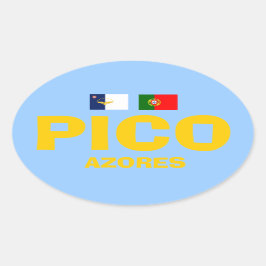 Pico* Azoren Europese stijl Sticker