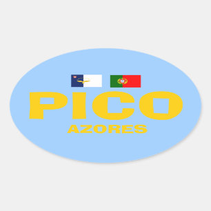 Pico* Azoren Europese stijl Sticker