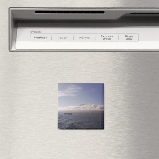 Pico Azoren magneet - Blue Zee Sky Mountain (Insitu (Vaatwasser))