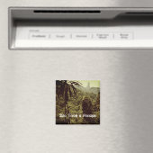 Pico Cão Grande - Sao Tomé en Principe Magneet (Insitu (Vaatwasser))