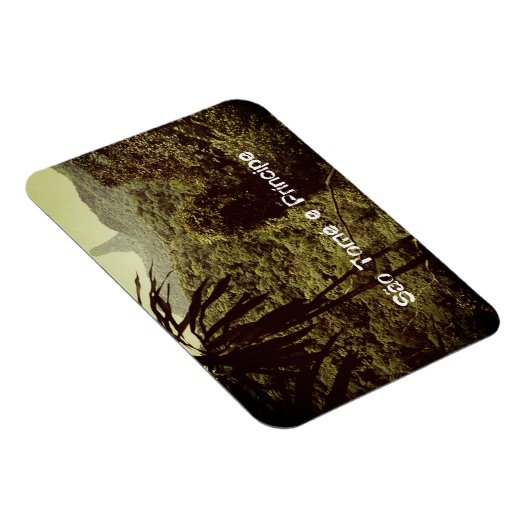 Pico Cão Grande - Sao Tomé en Principe Magneet (Rechterzijde)