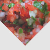 Pico de Gallo ~ Salsa ~ Tissuepapier (Detail)