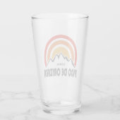 Pico de Orizaba Mexico Glas (Achterkant)