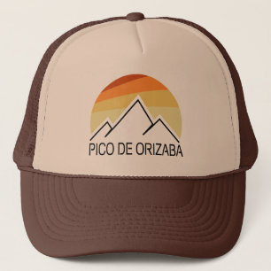 Pico de Orizaba Mexico Retro Trucker Pet