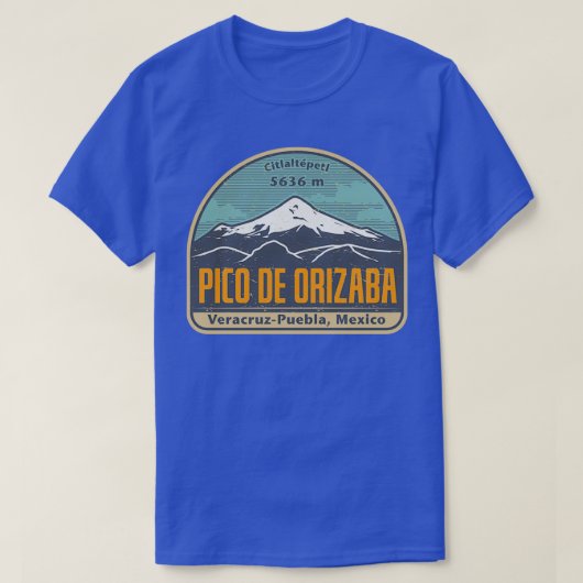 Pico de Orizaba Mexico T-shirt (Design voorkant)