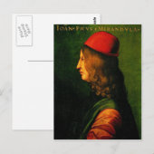 Pico della Mirandola Briefkaart (Voorkant / Achterkant)