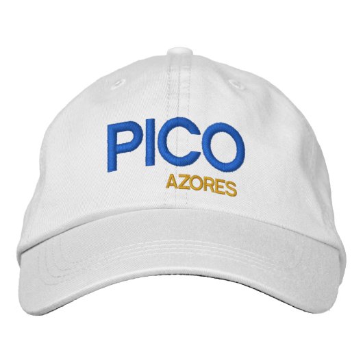 Pico Kleurrijk Pet Pico Açores chapeau (Voorkant)