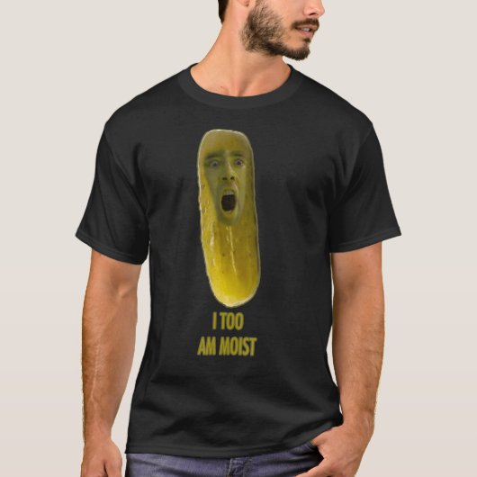 Picolas Cage Ik ben ook vochtig T-shirt (Voorkant)