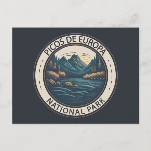 Picos de Europa National Park Spain Revel Art Briefkaart (Voorkant)