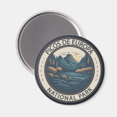 Picos de Europa National Park Spain Revel Art Magneet (Voorkant / Achterkant)