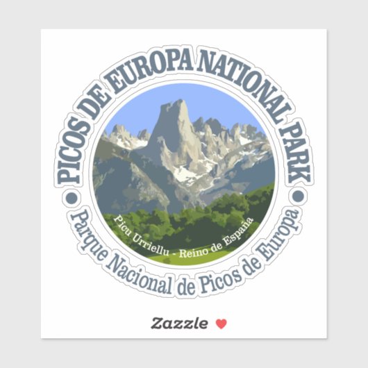 Picos de Europa NP Sticker (Vel)