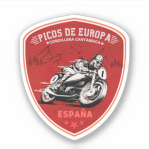 Picos de Europa Spaanse Cantabrische Gebergte Sticker