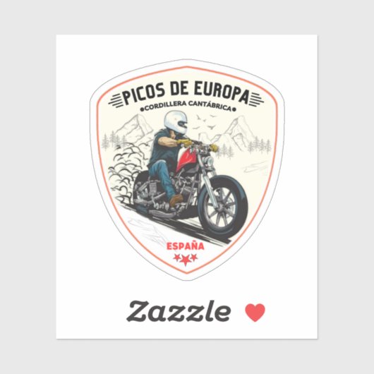 Picos de Europa spanish Cantabrian Mountains Sticker (Vel)