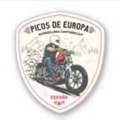 Picos de Europa spanish Cantabrian Mountains Sticker (Voorkant)