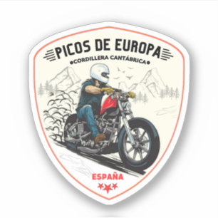 Picos de Europa spanish Cantabrian Mountains Sticker