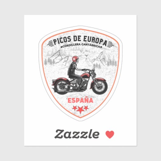 Picos de Europa spanish Cantabrian Mountains Sticker (Vel)