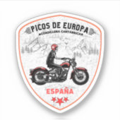Picos de Europa spanish Cantabrian Mountains Sticker (Voorkant)
